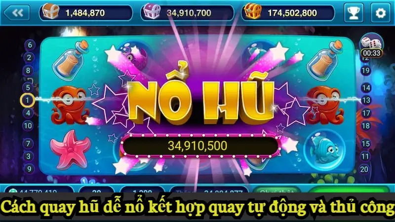 Cách quay hũ dễ nổ, lụm tiền thưởng kếch xù tại Alo789 6 Cách quay hũ dễ nổ kết hợp quay tự động và thủ công